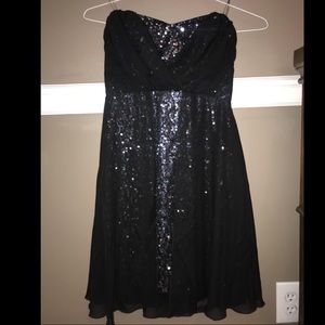 NWOT Trixxi Black Dress
